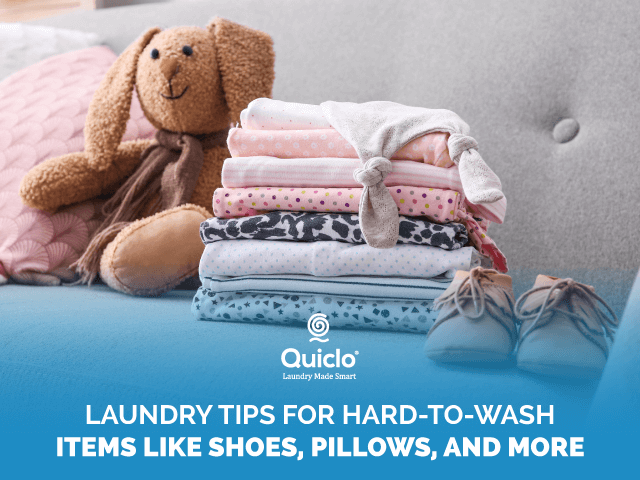 Laundry Tips for Hard To Wash Items like Shoes, Pillows, and More